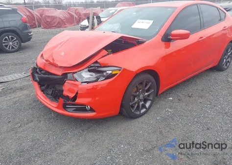 2016 Dodge Dart Sxt Sport Rallye from USA, damaged, VIN 1C3CDFFA5GD818383